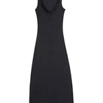 Abito lungo smanicato in nero Remain - donna 