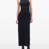 Abito lungo smanicato in nero Remain - donna 