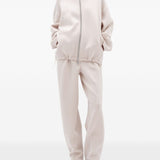 Felpa con zip in grigio ghiaccio Remain - donna 