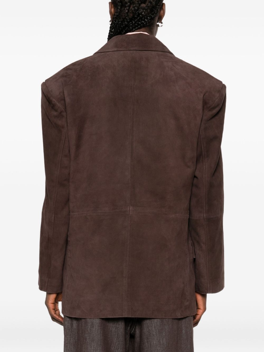 Blazer monopetto in marrone Remain - donna 