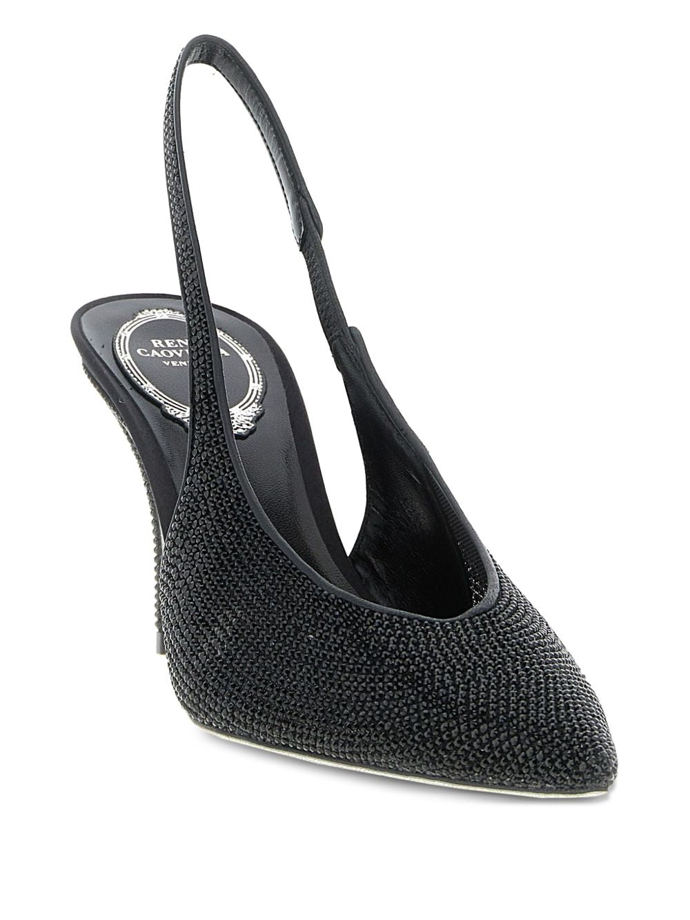 Decollete Jinny con cinturino in nero Rene caovilla - donna 