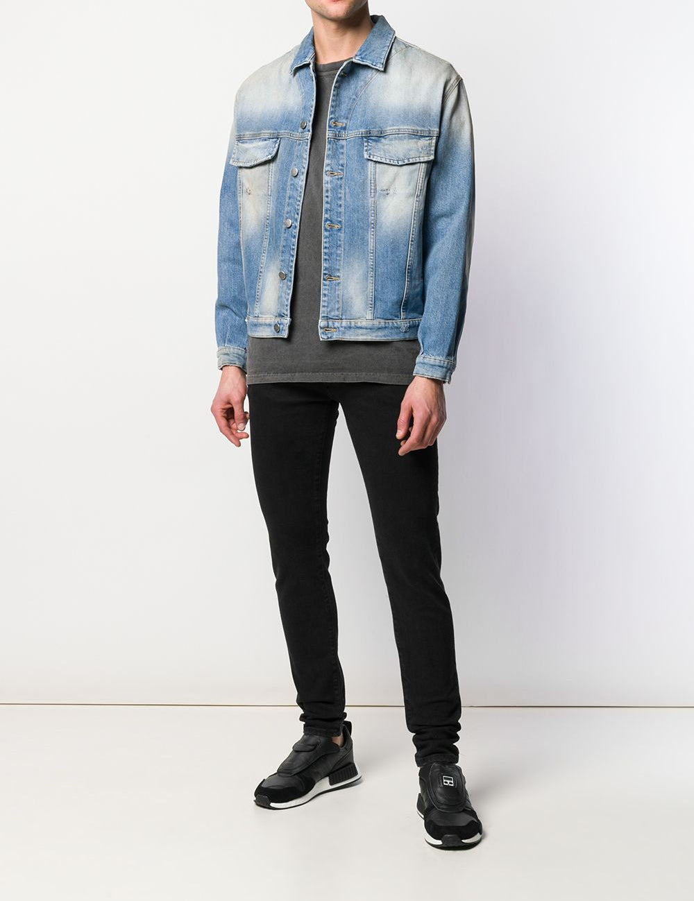 Giacca denim in blu Represent - uomo 