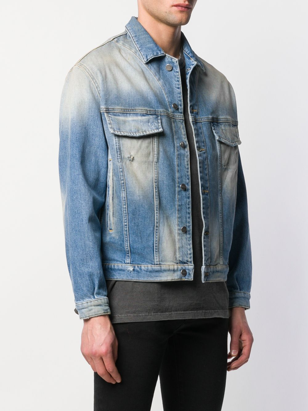 Giacca denim in blu Represent - uomo 