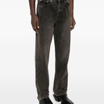 Jeans con zip in nero Represent - uomo 