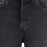 Jeans a vita alta in nero Re/done - donna 