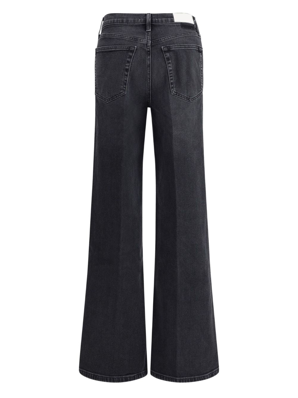 Jeans a vita alta in nero Re/done - donna 