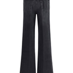 Jeans a vita alta in nero Re/done - donna 