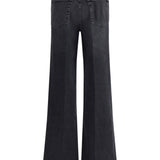 Jeans a vita alta in nero Re/done - donna 