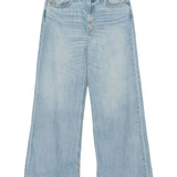 Jeans a gamba ampia con cinque tasche in blu Re/done - donna 
