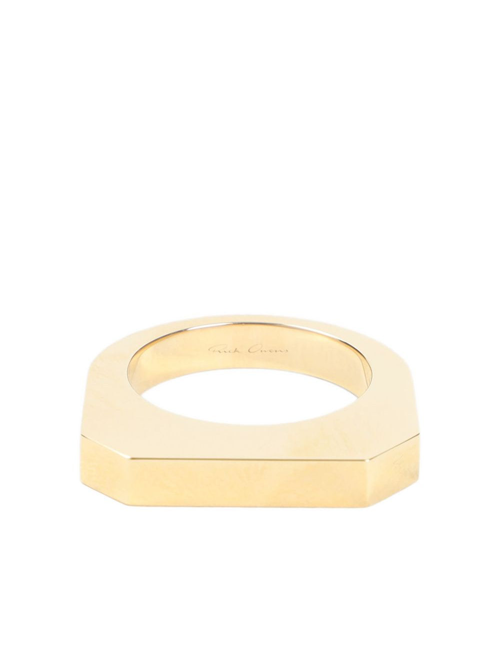 Anello con logo Hollywood Rick owens - unisex 