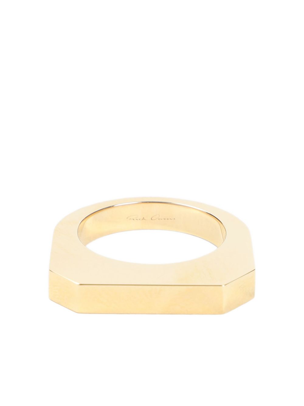 Anello con logo Hollywood Rick owens - unisex 