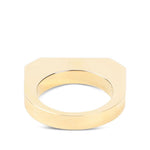 Anello con logo Hollywood Rick owens - unisex 