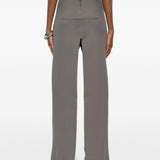 Gonna lunga con spacco in grigio Rick owens - donna 