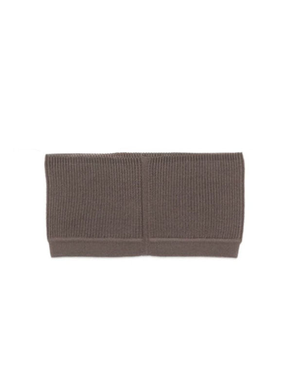 Top corto a costine sottili in grigio Rick owens - donna 