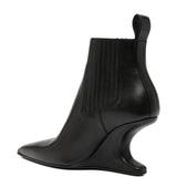Stivaletti sharp in nero Rick owens - donna 