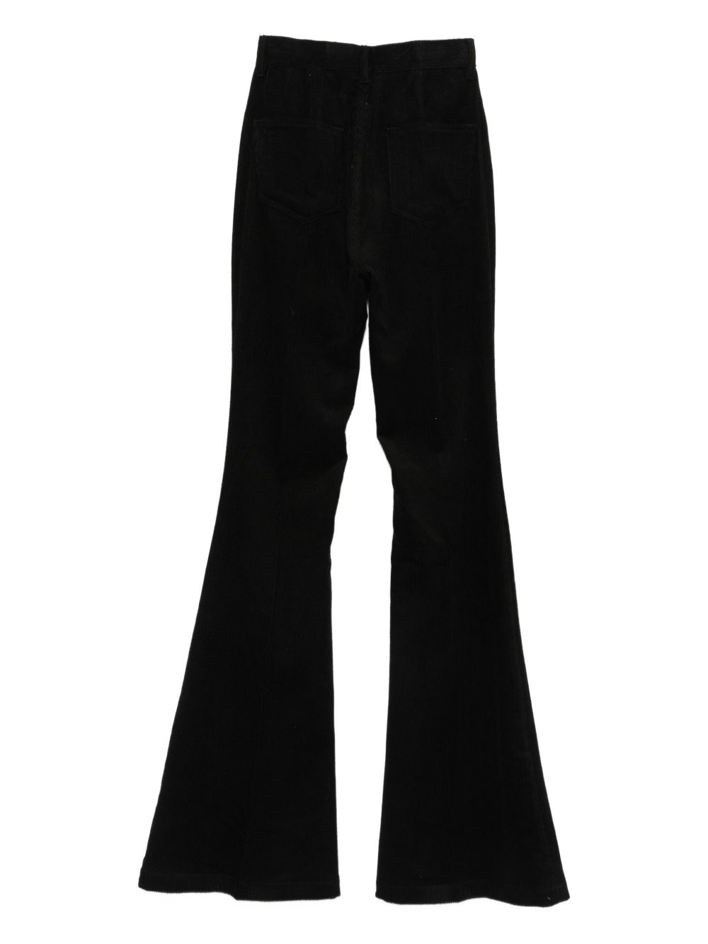 Jeans a zampa in nero Rick owens - donna 