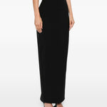 Gonna a vita alta in nero Rick owens - donna 