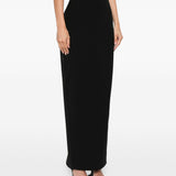 Gonna a vita alta in nero Rick owens - donna 