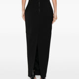 Gonna a vita alta in nero Rick owens - donna 