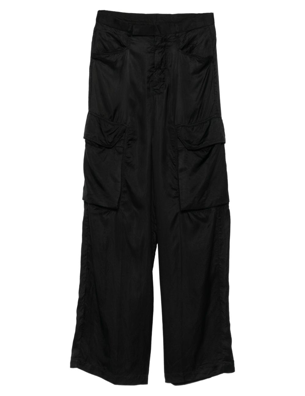 Pantaloni con tasche cargo in nero Rick owens - donna 
