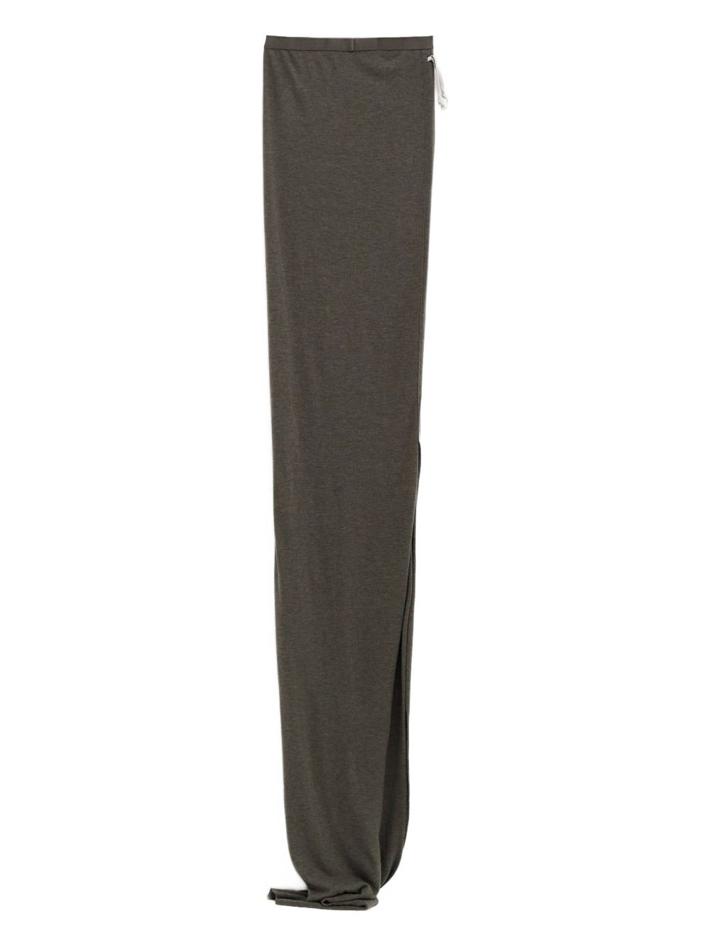 Gonna maxi edfu in verde Rick owens - donna 