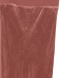 Maxigonna con finitura satinata coda in rosa Rick owens - donna 