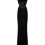 Abito con dettaglio cut-out in nero Rick owens - donna 