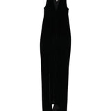 Abito da sera in velluto in nero Rick owens - donna 