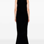Abito da sera in velluto in nero Rick owens - donna 