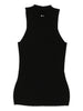Rick Owens - Women's Black Ribbed Turtleneck Top