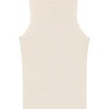 Canotta a coste  in beige Rick owens - donna 