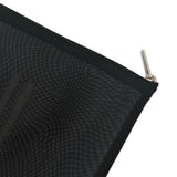 Borsa a mano da viaggio con zip in nero Rick owens - uomo 