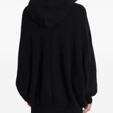 Felpa in lana con cappuccio hun Rick owens - uomo 