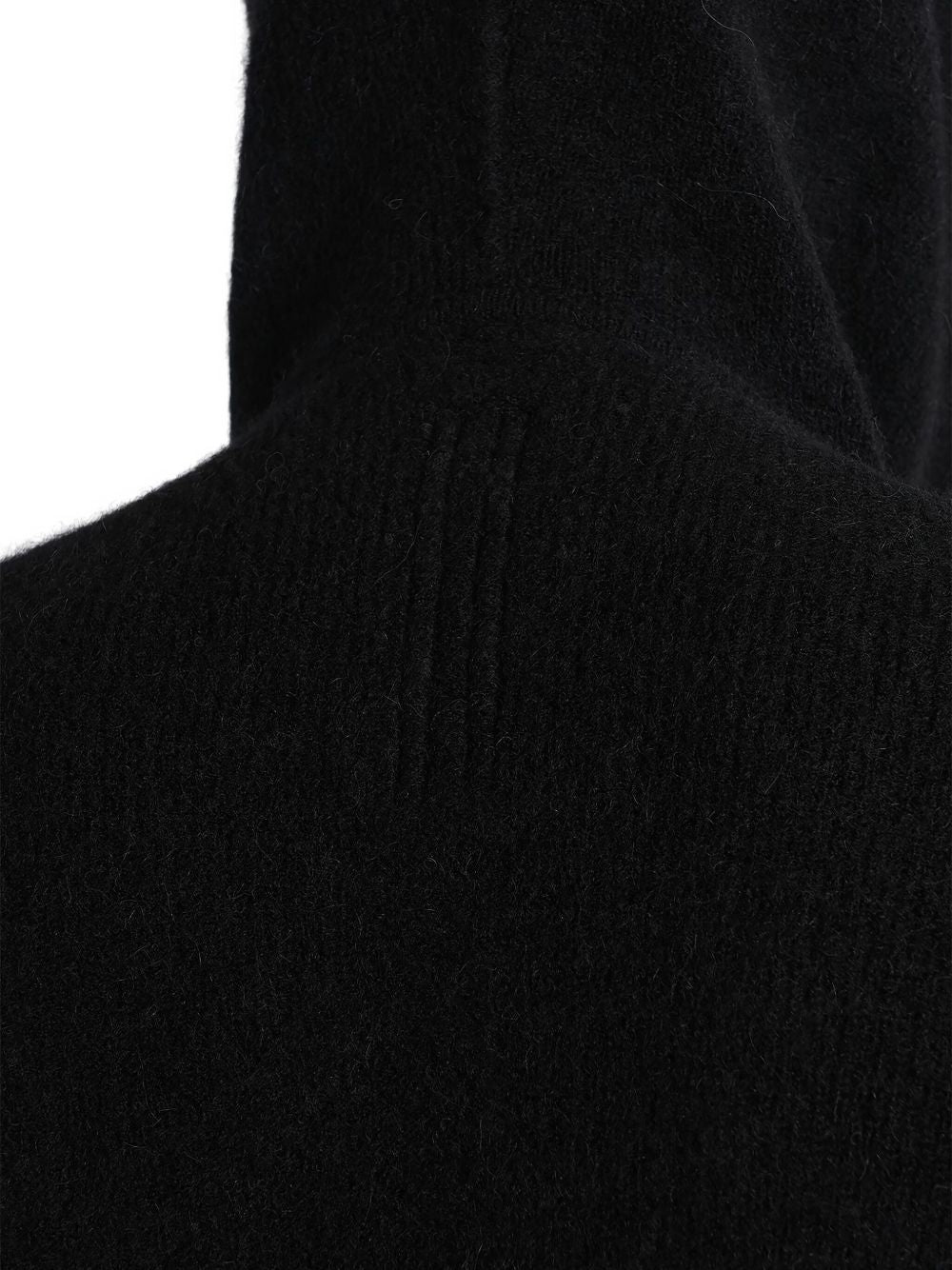 Felpa in lana con cappuccio hun Rick owens - uomo 