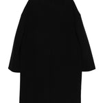 Cappotto monopetto in nero Rick owens - uomo 