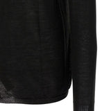 Maglione a girocollo in nero Rick owens - uomo 