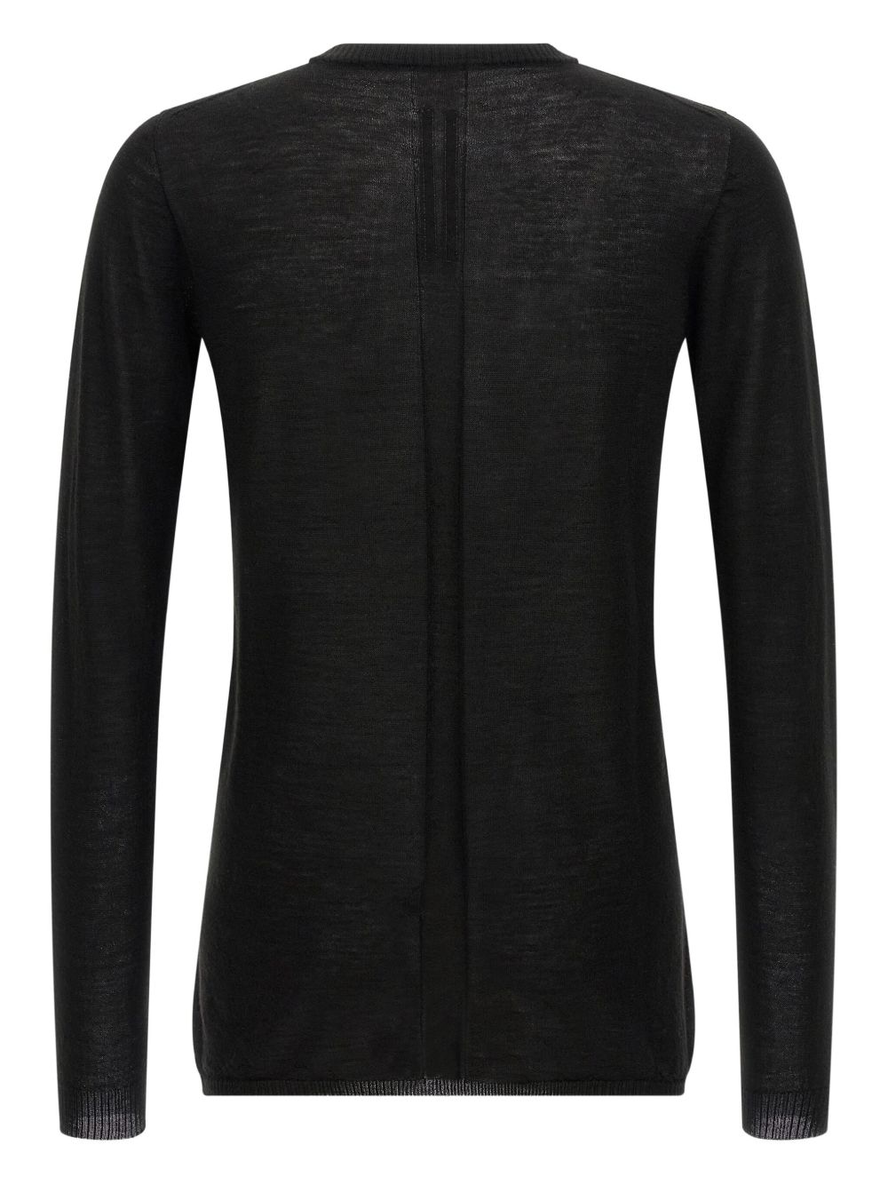 Maglione a girocollo in nero Rick owens - uomo 