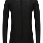 Maglione a girocollo in nero Rick owens - uomo 