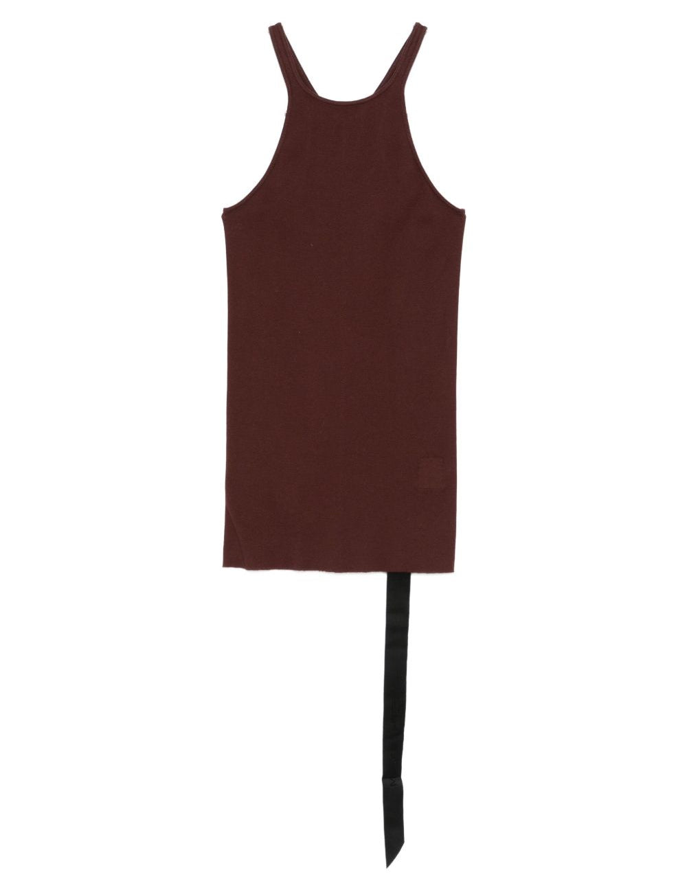 Canotta in cotone biologico in marrone Rick owens drkshdw - donna 