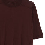 T-shirt oversize walrus in marrone Rick owens drkshdw - donna 
