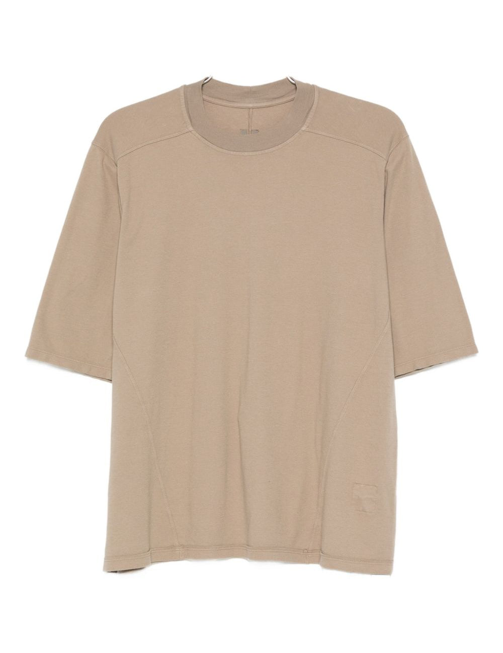 Top a maniche corte in beige Rick owens drkshdw - donna 
