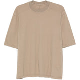 Top a maniche corte in beige Rick owens drkshdw - donna 
