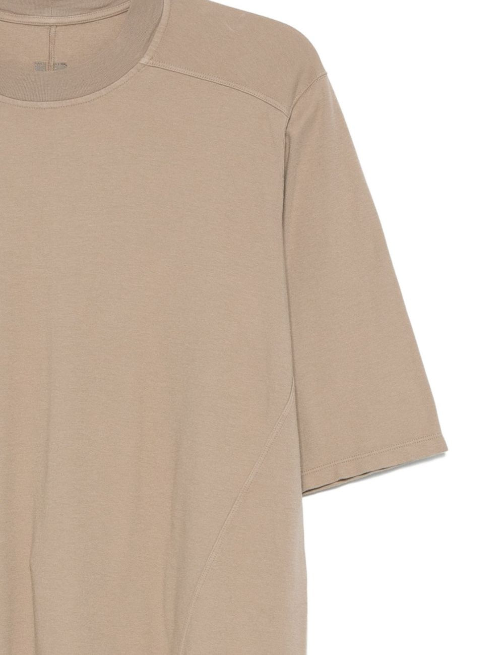Top a maniche corte in beige Rick owens drkshdw - donna 