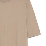 Top a maniche corte in beige Rick owens drkshdw - donna 