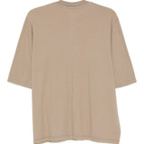 Top a maniche corte in beige Rick owens drkshdw - donna 