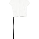 T-shirt level t in bianco Rick owens drkshdw - donna 