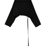 Felpa con cappuccio  in nero Rick owens drkshdw - donna 