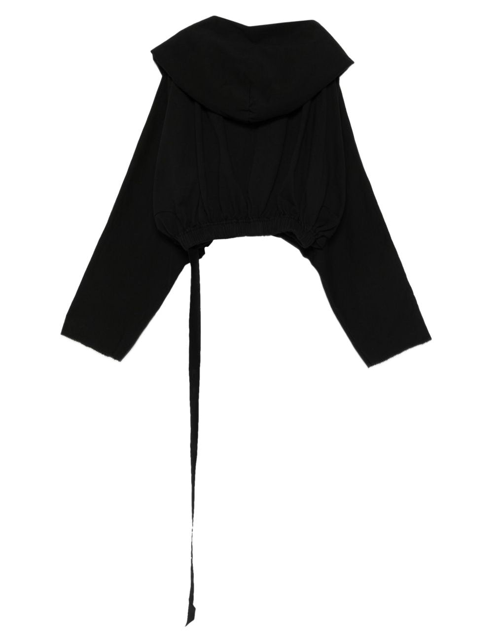 Felpa con cappuccio  in nero Rick owens drkshdw - donna 