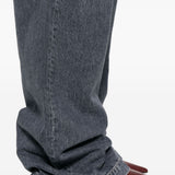 Jeans Geth con effetto schiarito in grigio Rick owens drkshdw - donna 