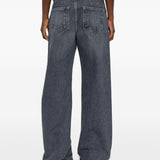Jeans Geth con effetto schiarito in grigio Rick owens drkshdw - donna 